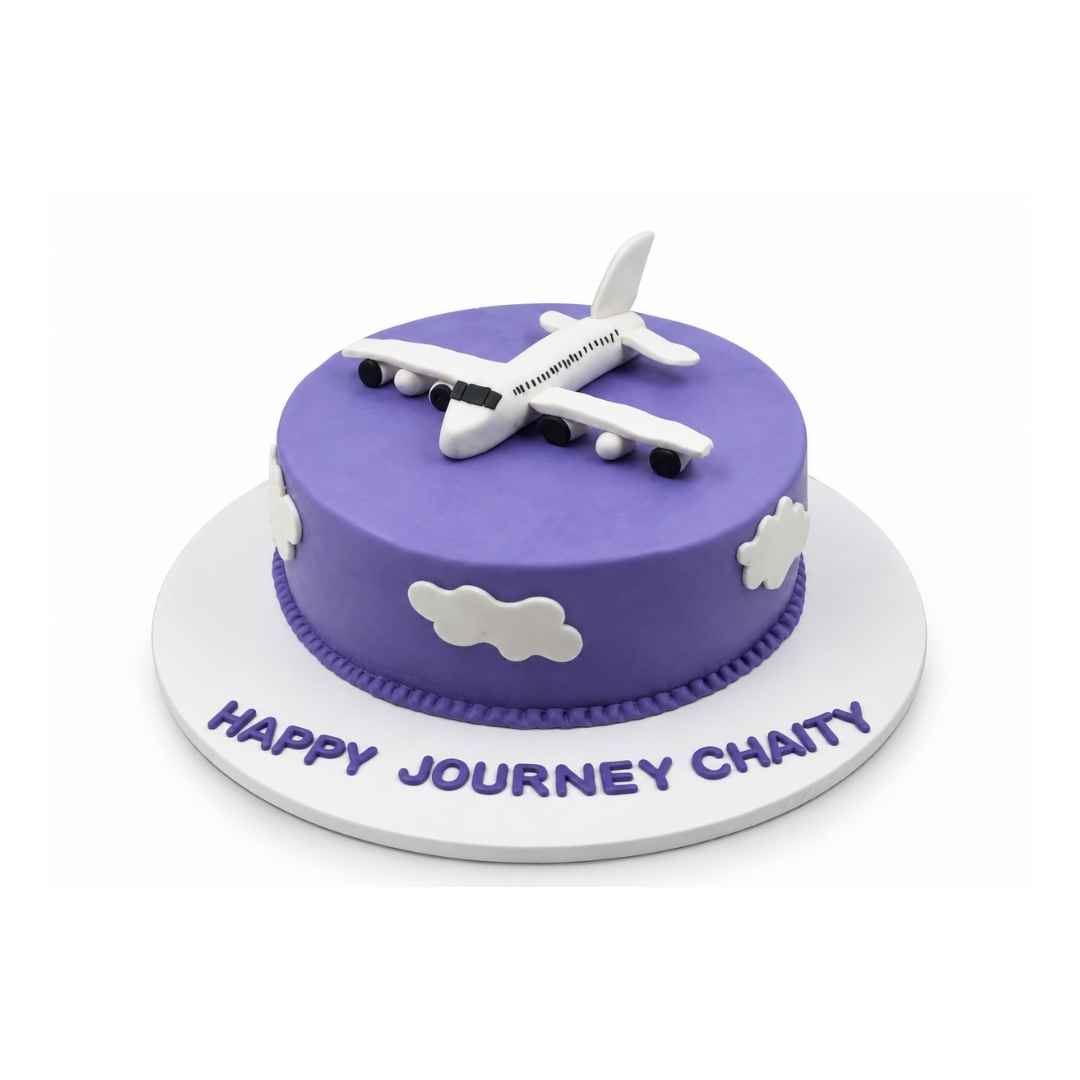 Airplane Journey Cake