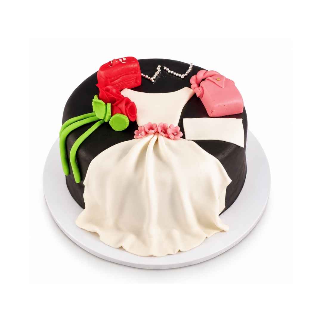 Fashion Dress Designer Cake