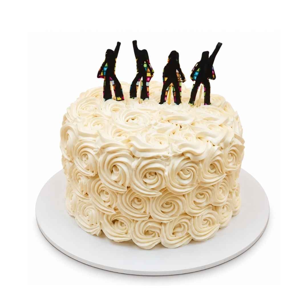 Dance Theme Rosette Cake