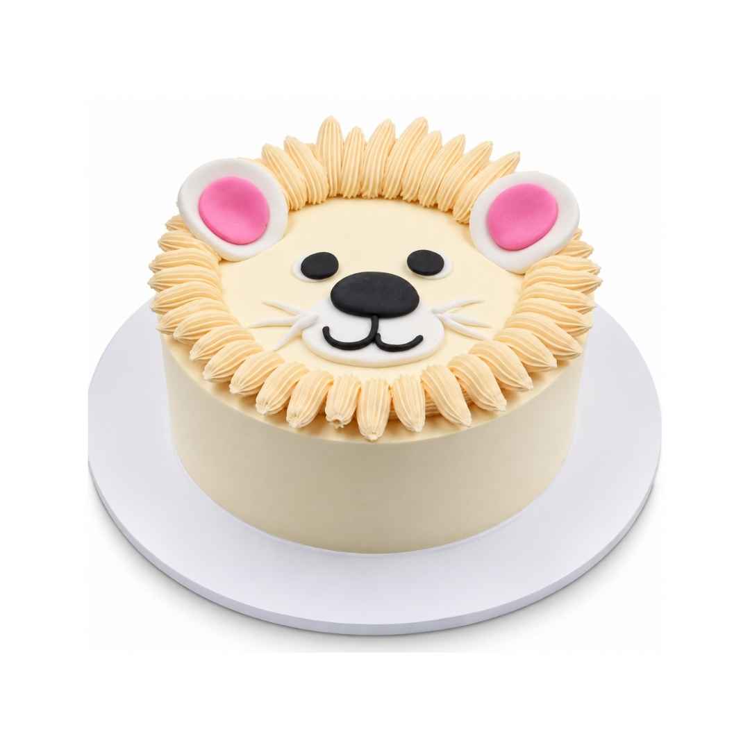 Lion Face Cake