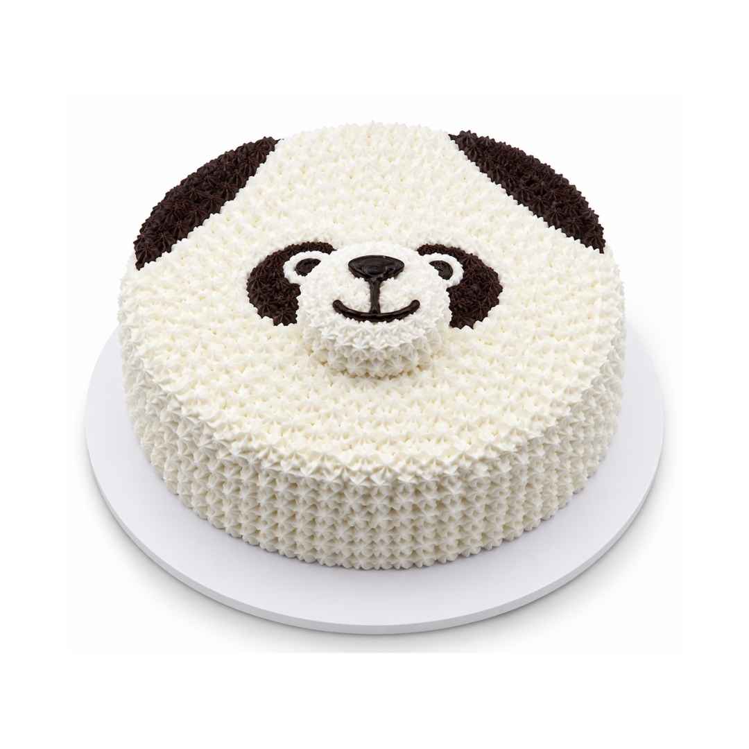 Panda Face Cake