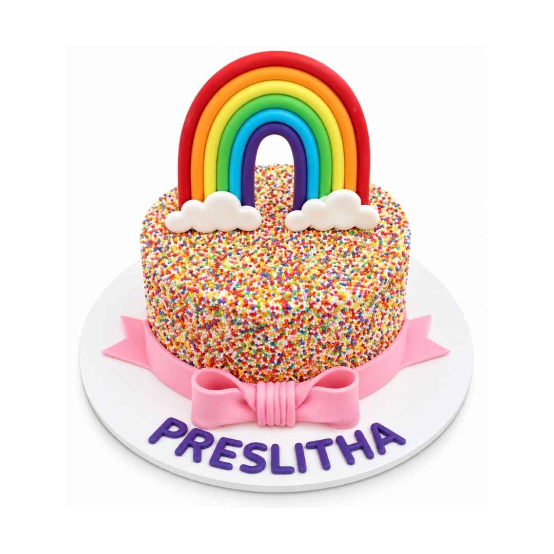 Rainbow Sprinkle Cake