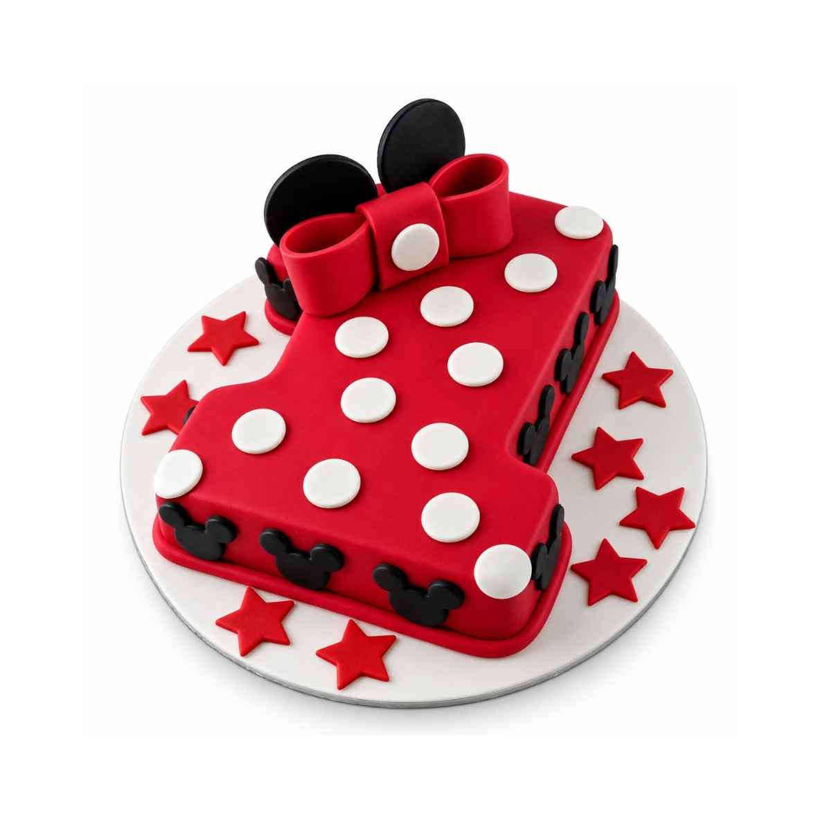 Minnie Mouse Theme Cake