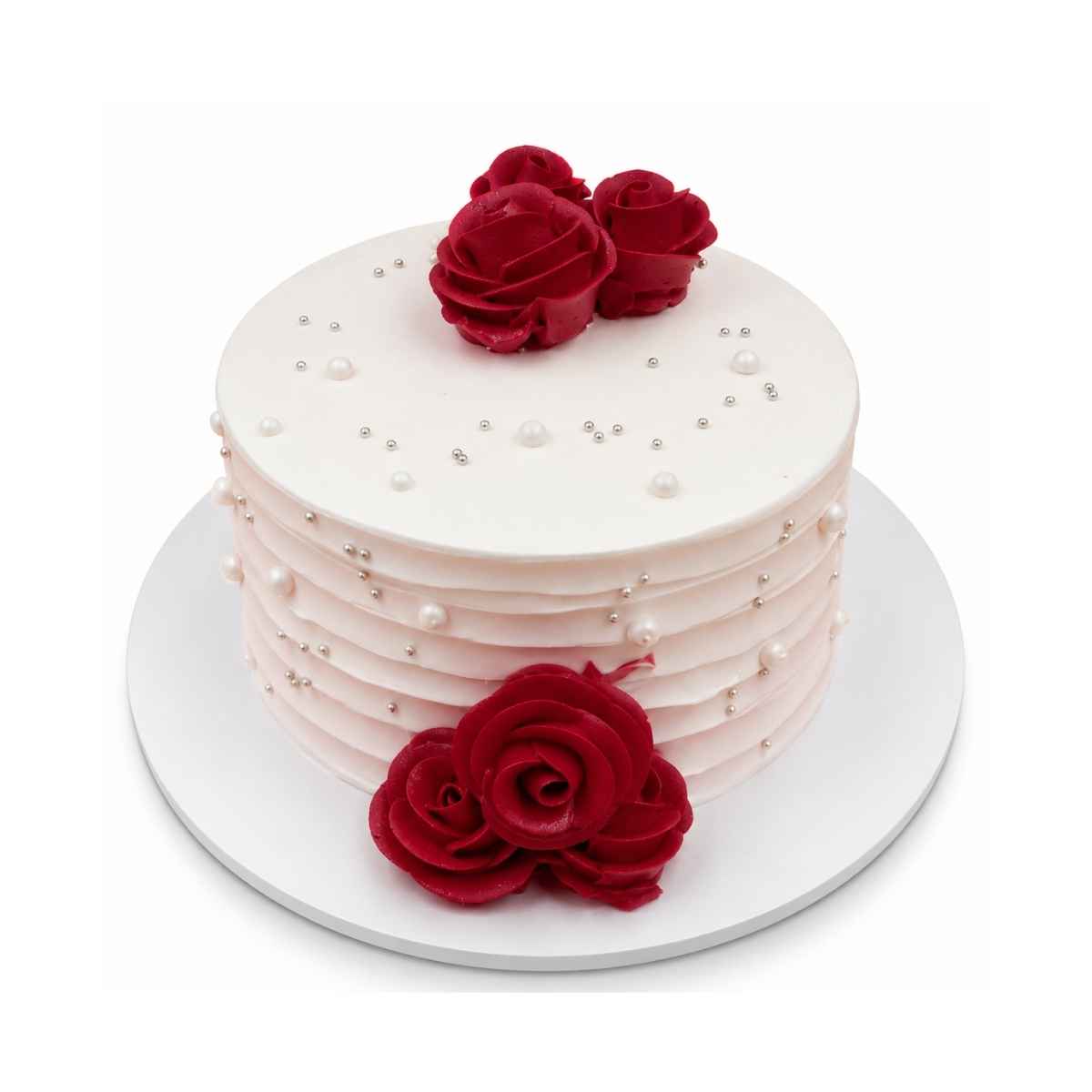 Red Rose Designer Cake