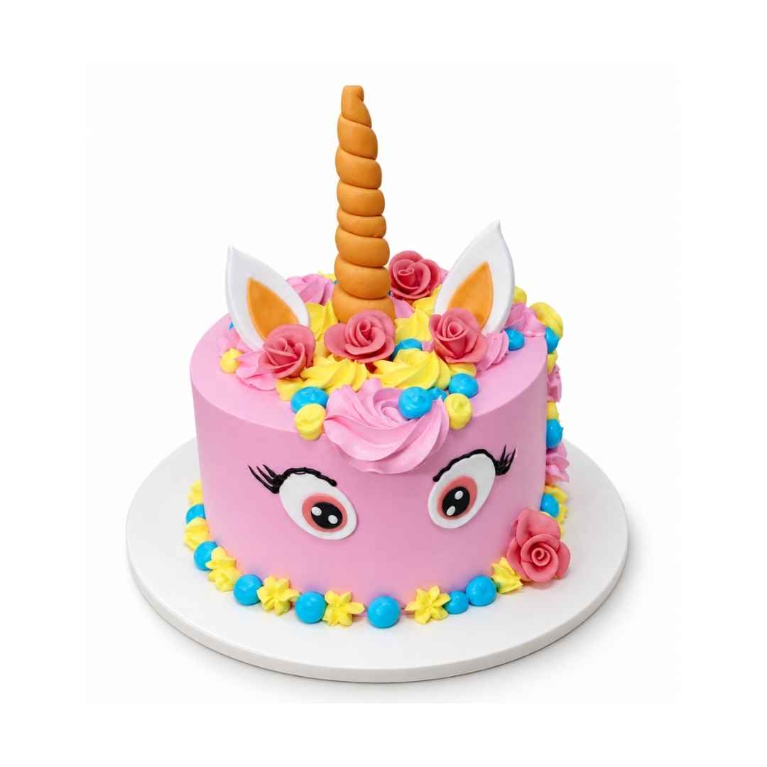 Pink Unicorn Cake