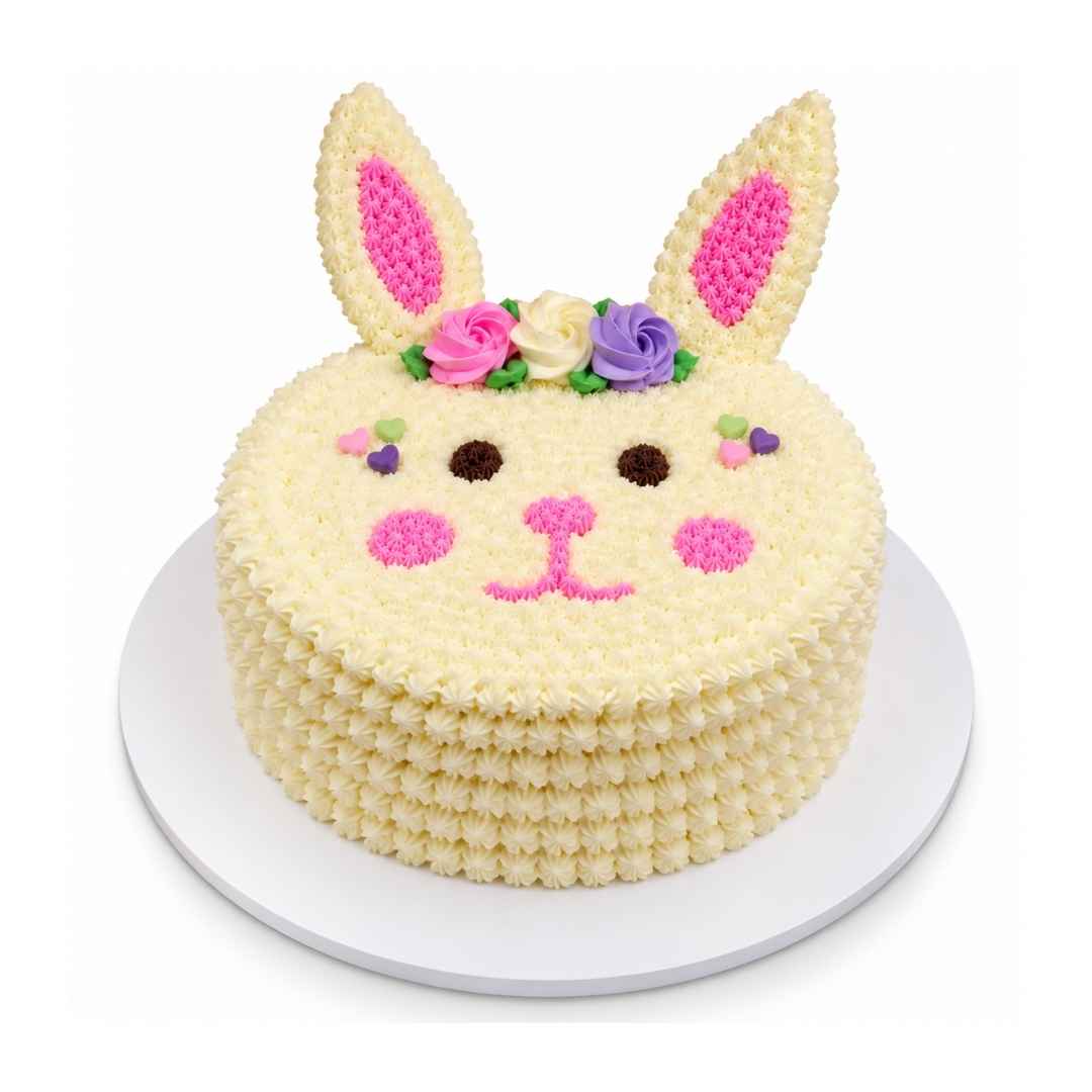 Bunny Face Cake