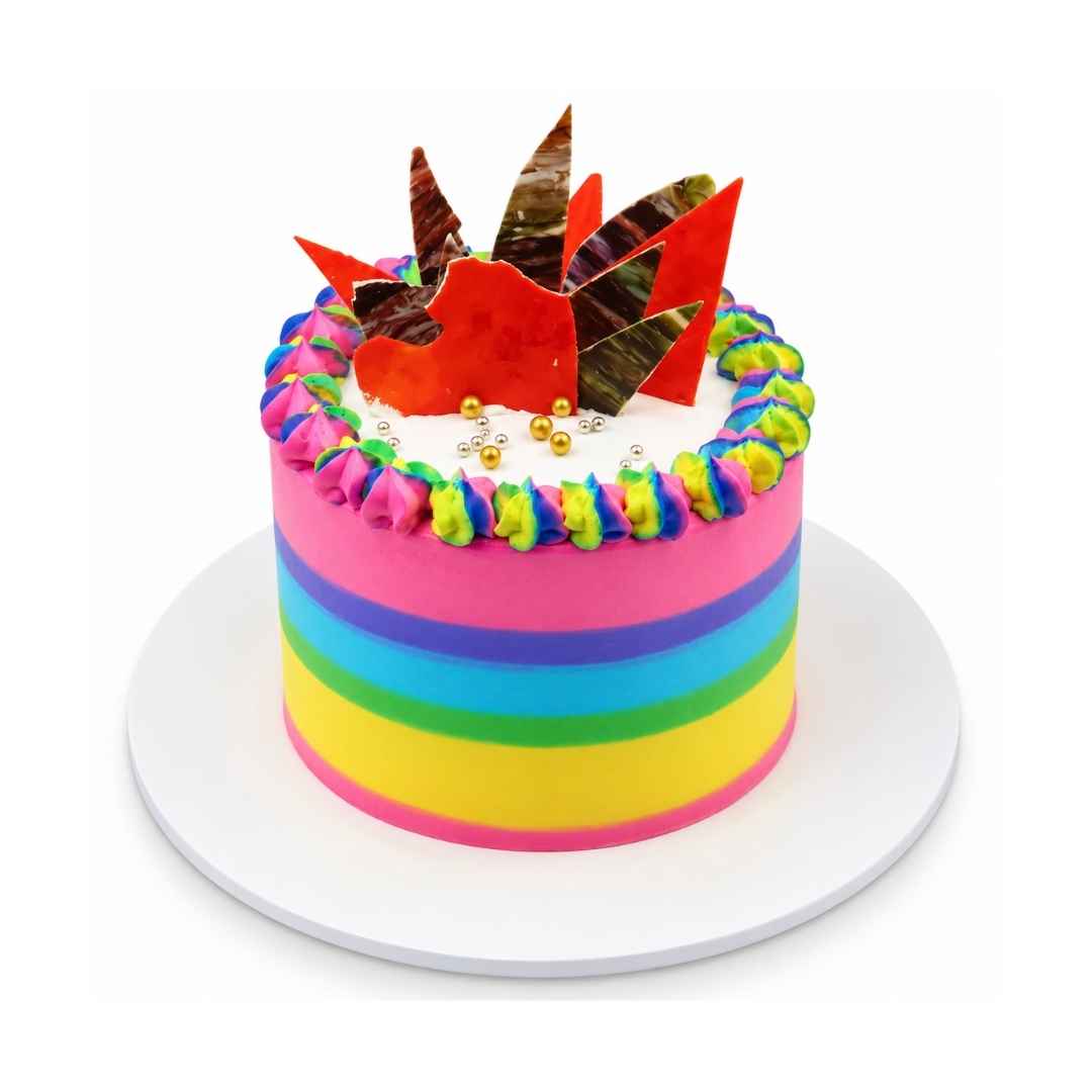 Rainbow Sprinkle Designer Cake