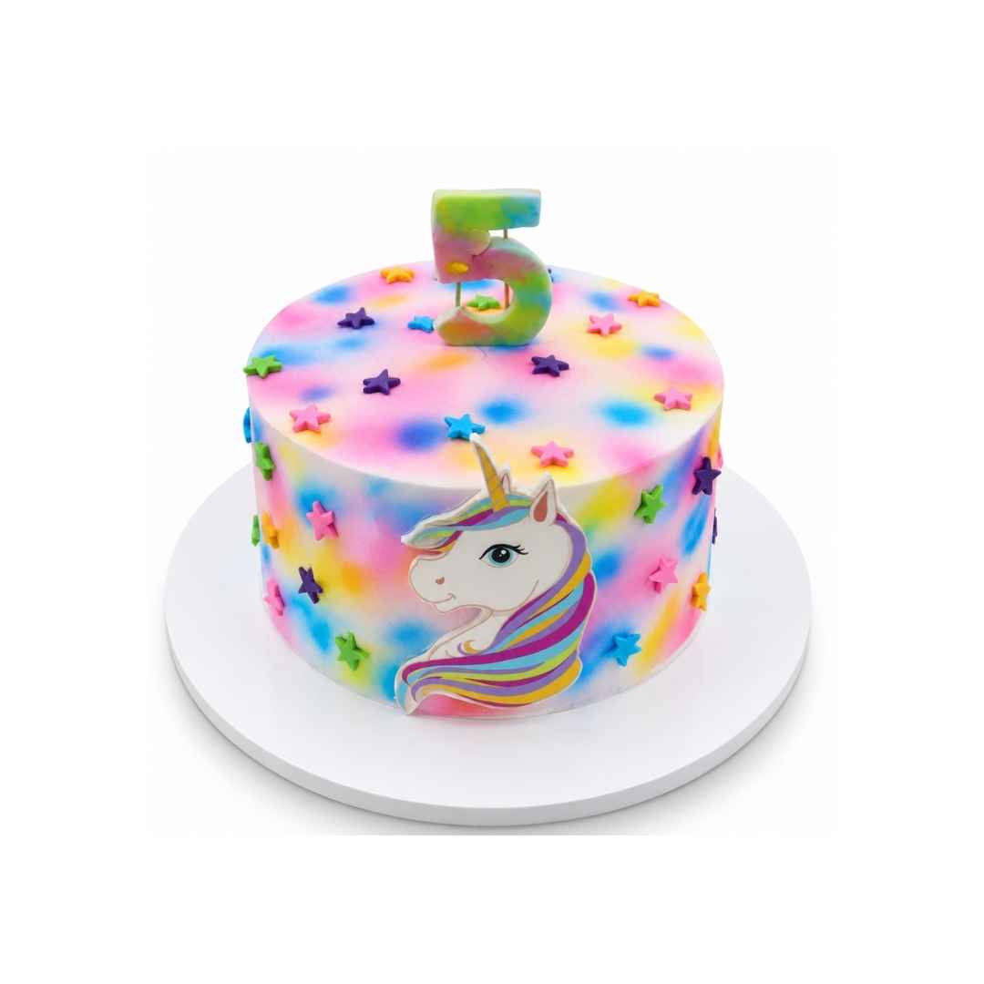 Unicorn 5th Birthday Cake