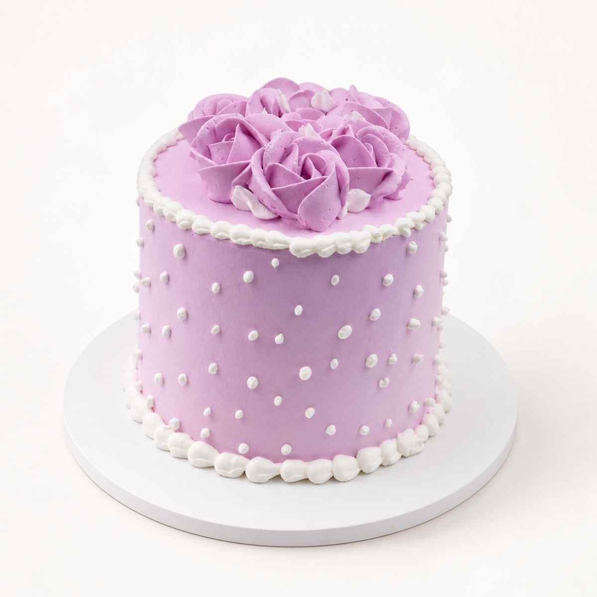 Lavender Rose Designer Cake