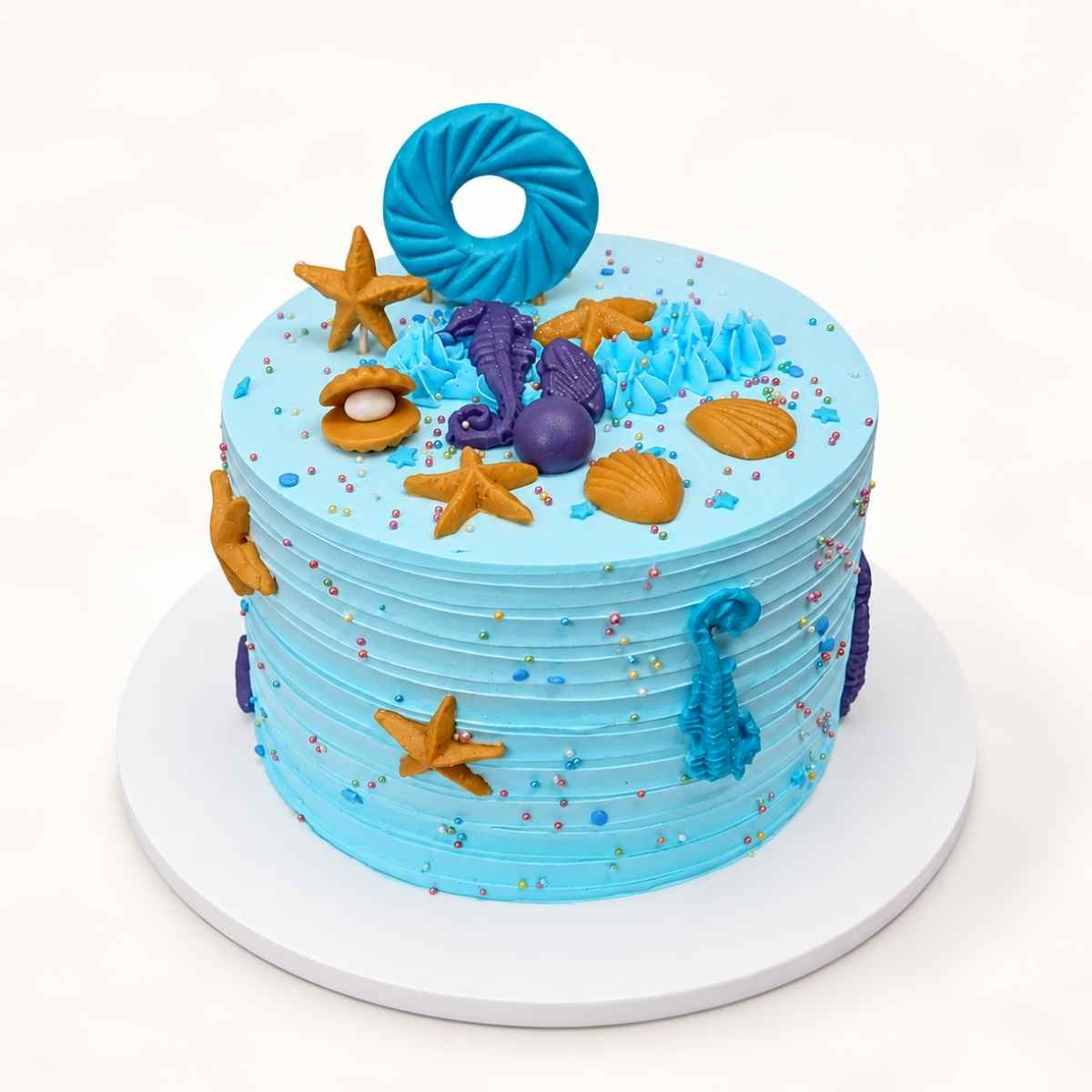 Under The Sea Theme Cake