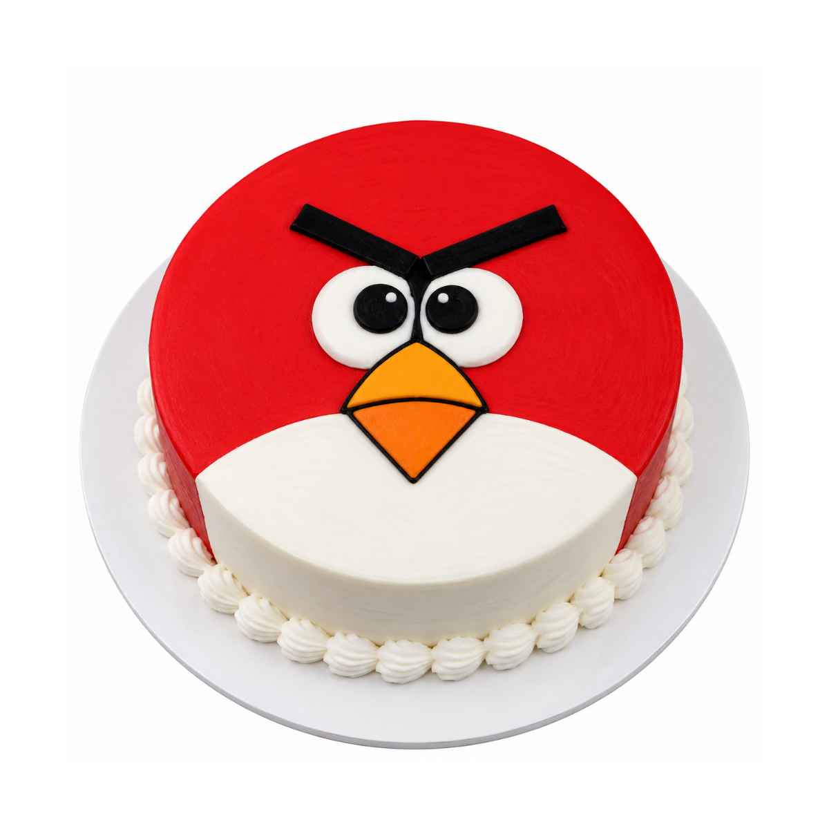 Angry Birds Red Character Cake