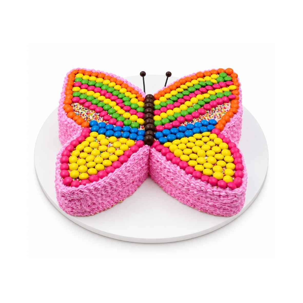 Rainbow Butterfly Cake