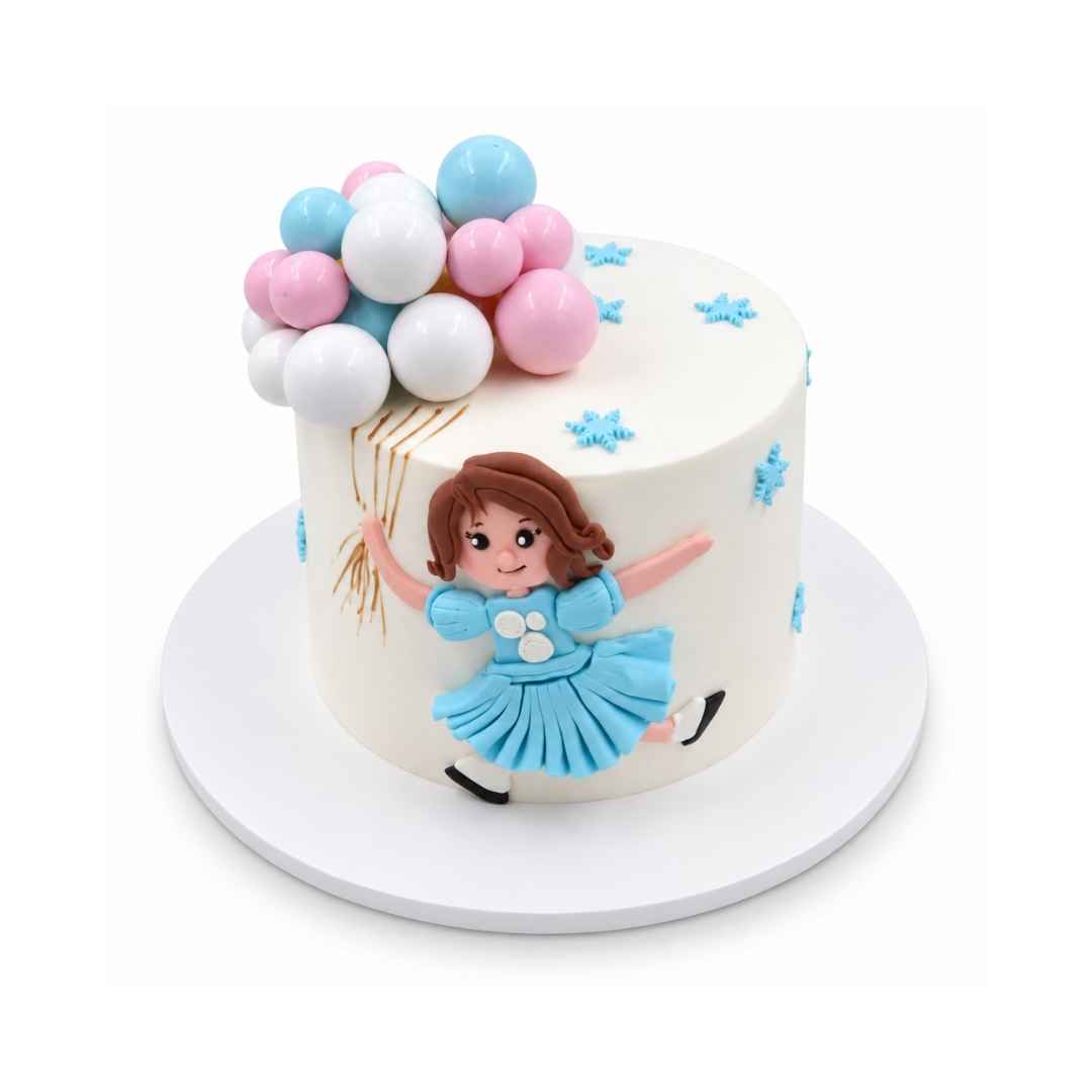 Ballet Girl Theme Cake