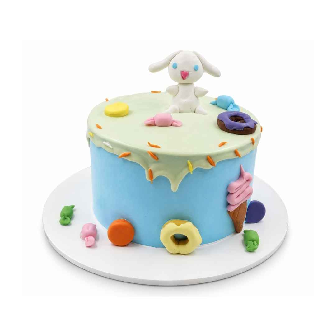 Cute Puppy Treats Cake