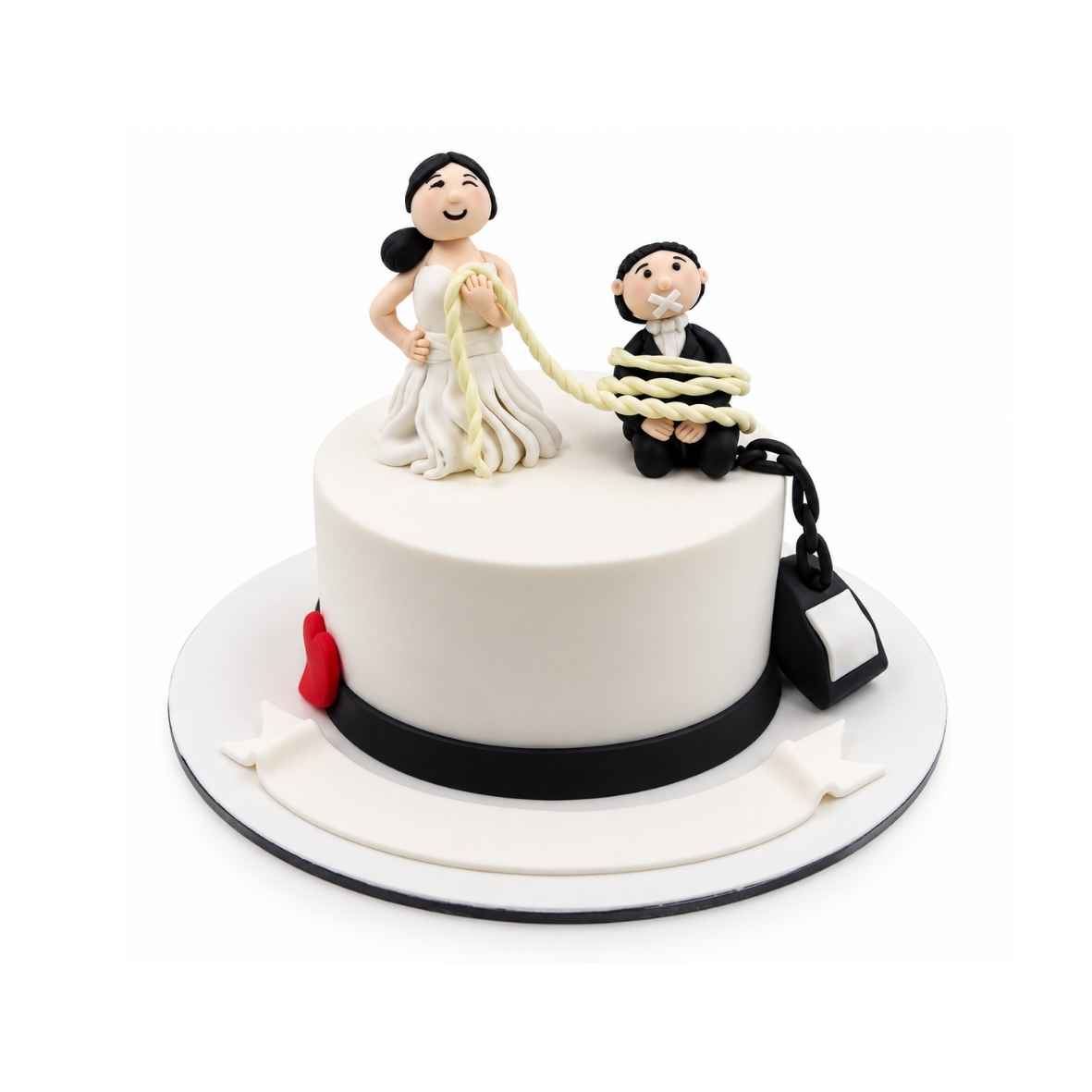 Wedding Couple Theme Cake