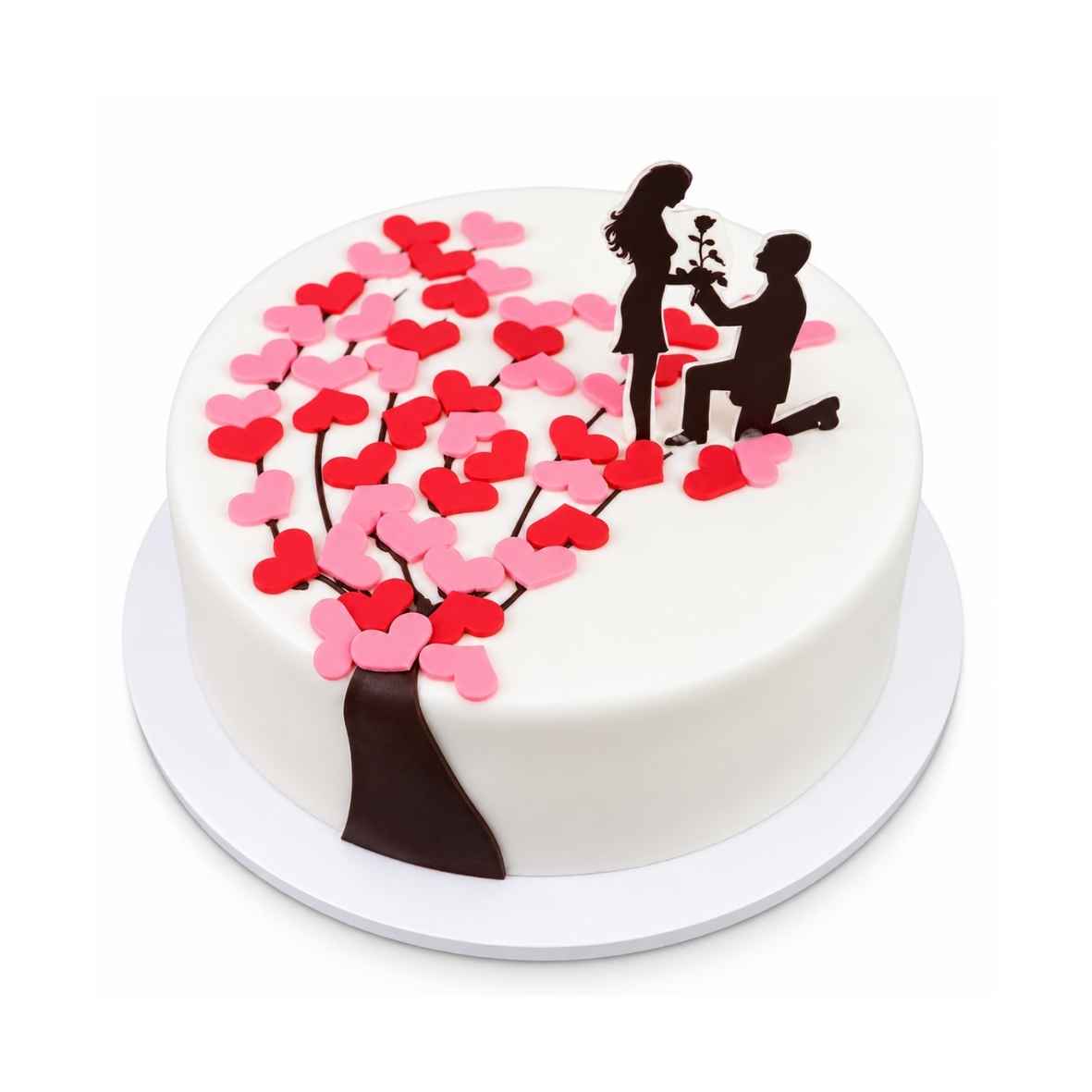 Proposal Heart Cake