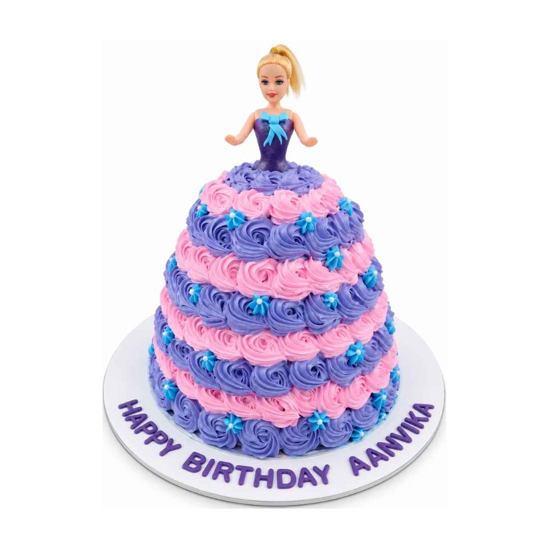 Doll Dress Birthday Cake