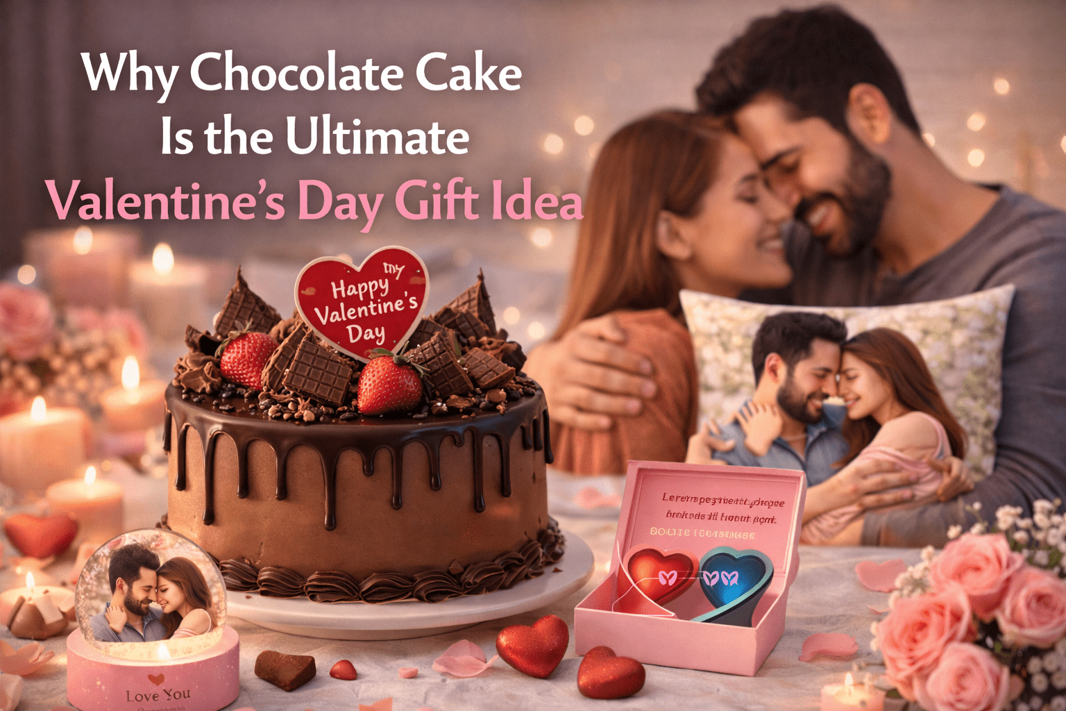 valentine's day chocolate cake
