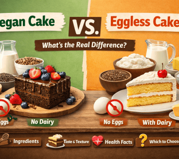 Vegan Cake vs. Eggless Cake – What’s the Real Difference?