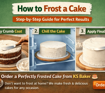 how to frost a cake