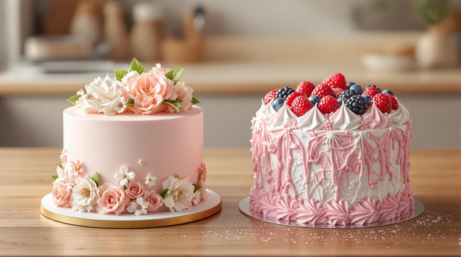 Designer Cakes vs Traditional Cakes
